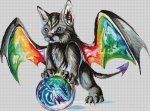 (image for) Rainbow Kitty Dragon